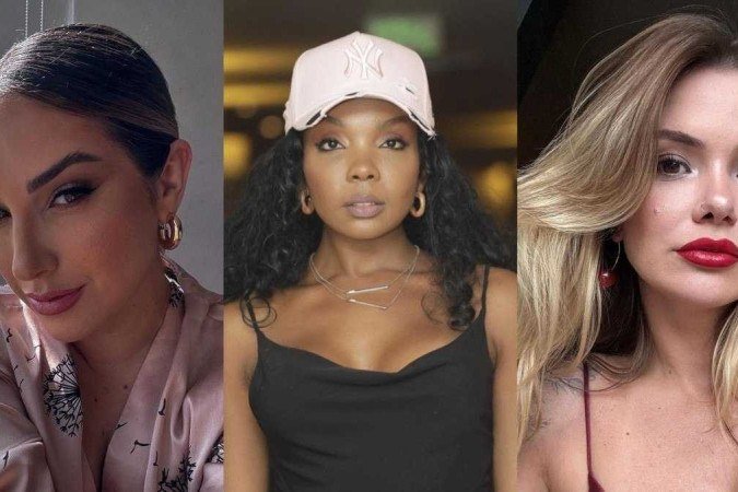 Amanda Meirelles, Thelma Assis e Marcela Mc Gowan