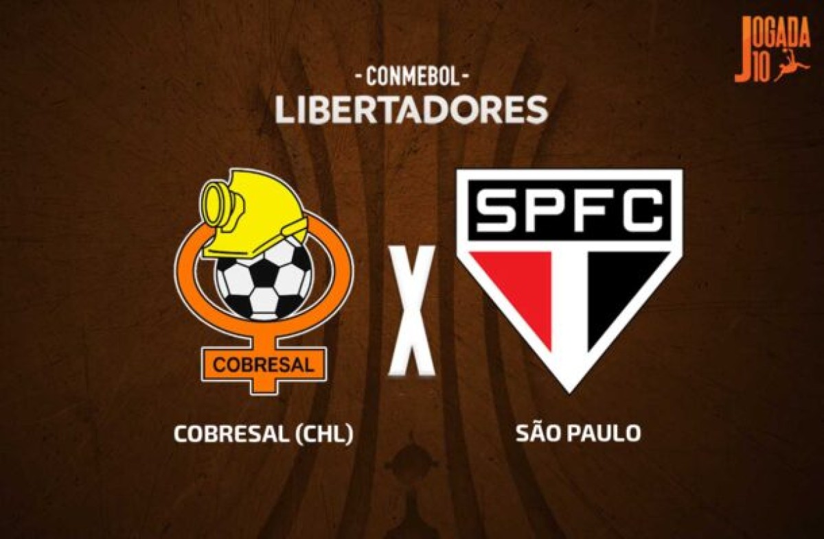 Cobresal x São Paulo: onde assistir, escalações e arbitragem