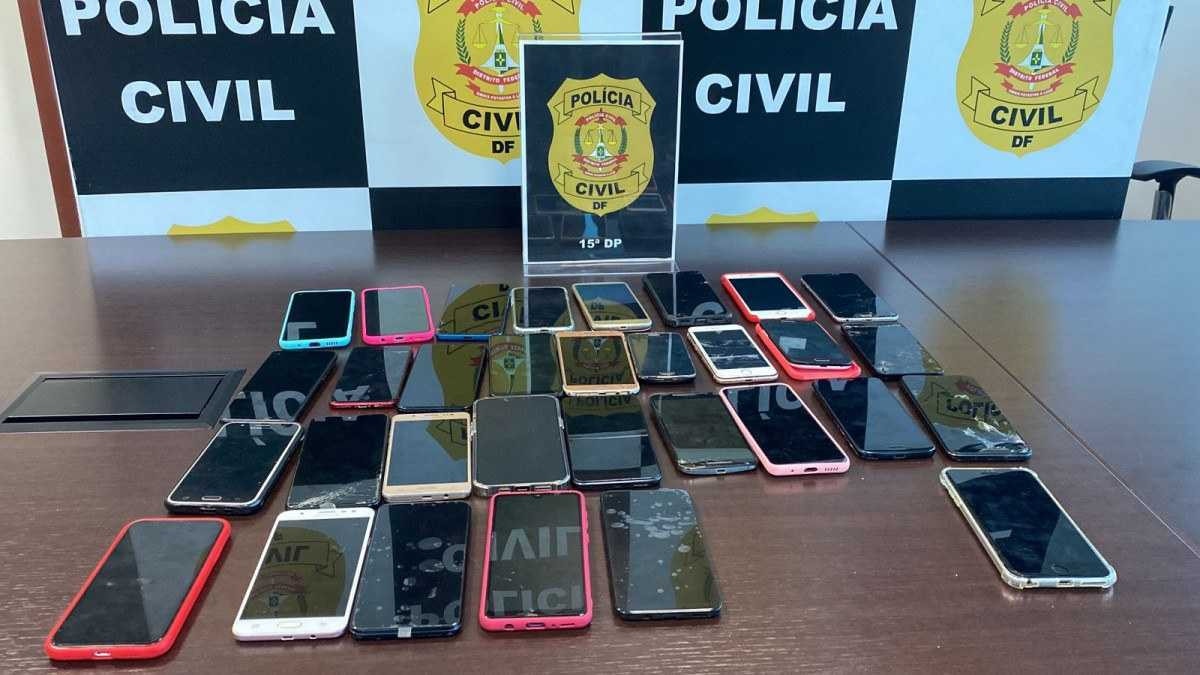 Irmãos são presos em flagrante por receptação de celulares roubados