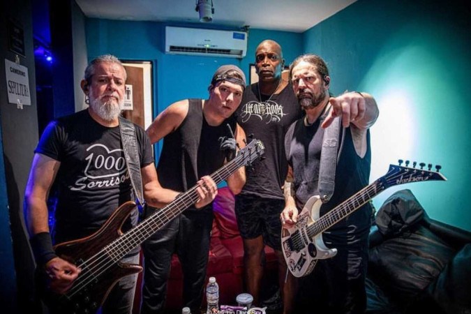 Sepultura em show na Argentina -  (crédito: Reprodução Instagram/ @sepultura)