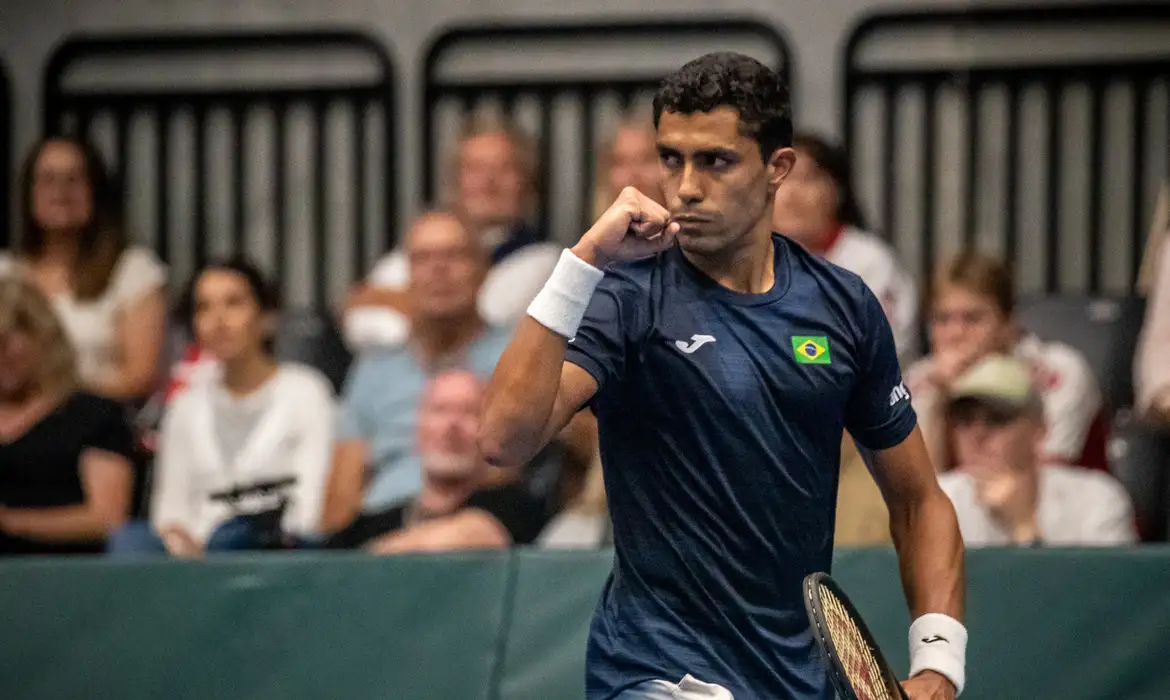 Thiago Monteiro bate francês Monfils na estreia do Masters Mil de Roma -  (crédito: EBC)