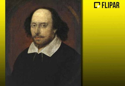 O dia 23 de abril marca os 408 anos da morte do escritor inglês William Shakespeare (1564/1616). 
 -  (crédito:  Domínio Público/Wikimédia Commons)