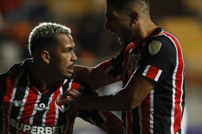 São Paulo venceu os últimos cinco jogos que fez fora de casa - (crédito: Foto: Rubens Chiri/Saopaulofc) São Paulo venceu os últimos cinco jogos que fez fora de casa - (crédito: Foto: Rubens Chiri/Saopaulofc)