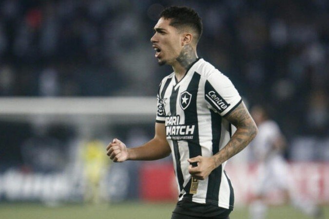 Hugo abriu o placar na vitória por 2 a 1 sobre a LDU, pela Libertadores - (crédito: Foto: Vítor Silva/Botafogo) Hugo abriu o placar na vitória por 2 a 1 sobre a LDU, pela Libertadores - (crédito: Foto: Vítor Silva/Botafogo)