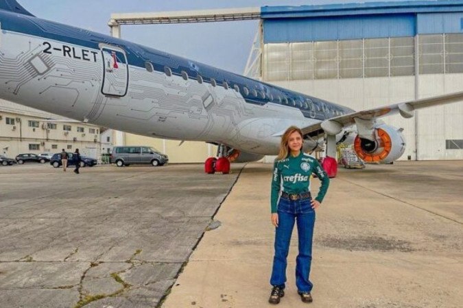 Leila Pereira disponibiliza avião para ajudar vítimas no RS -  (crédito: Foto: Reprodução/Instagram)