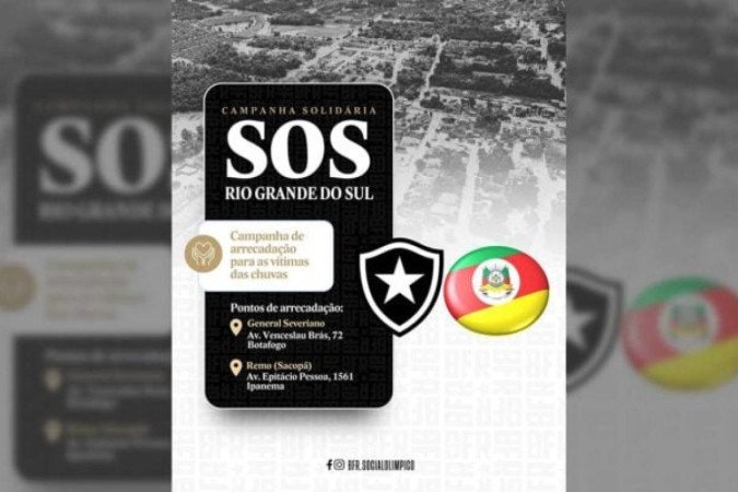 Botafogo entra em campo em jogo de suma importância  -  (crédito: Foto: Divulgação/Botafogo)