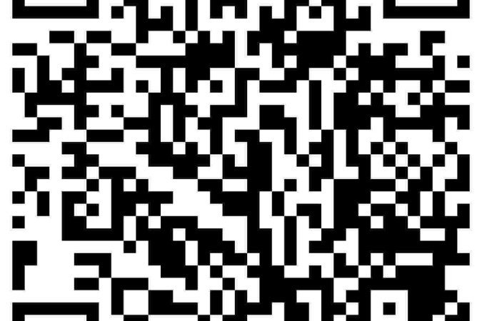 Aponte a câmera para o QRCode e faça a inscrição no congresso 