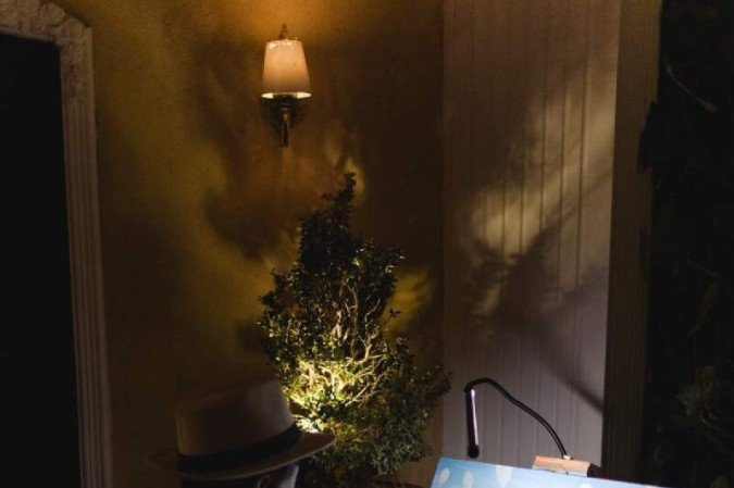 Finalização da pintura ao vivo do casamento de Jéssica e Tiago