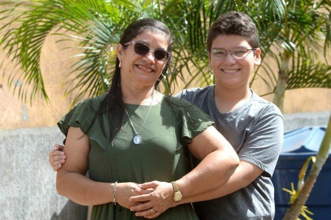 Maria de Jesus conta que ser mãe é um presente divino.