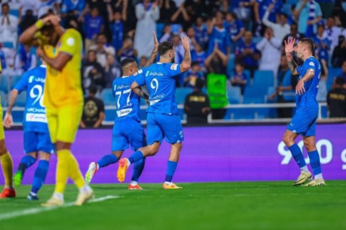 Al-Hilal goleira e conquista o Campeonato Saudita -  (crédito: Foto: Divulgação/ Al Hilal)