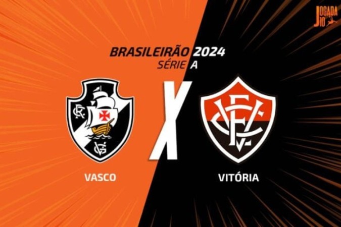 Vasco x Vitória -  (crédito: Foto: Arte Jogada10)