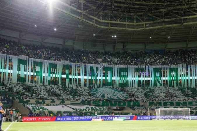 Palmeiras cai de rendimento atuando longe do Allianz Parque -  (crédito: Foto: Fabio Menotti/Palmeiras)