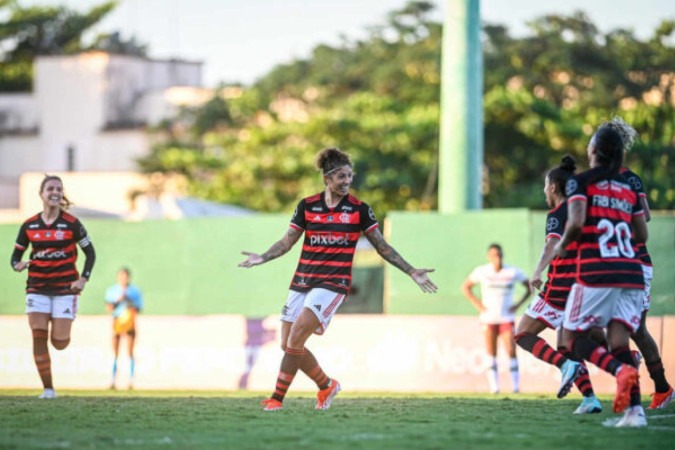 Flamengo bate o Fluminense -  (crédito: Foto: Staff Images Woman / CBF)