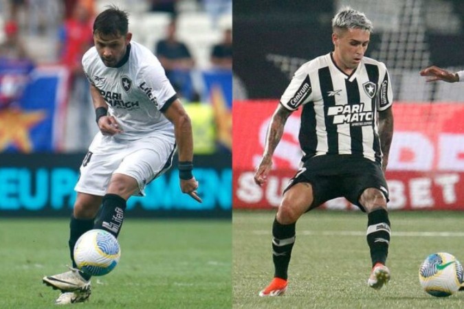 Botafogo afasta dupla por caso de indisciplina -  (crédito: Foto: VÃ­tor Silva/BFR)