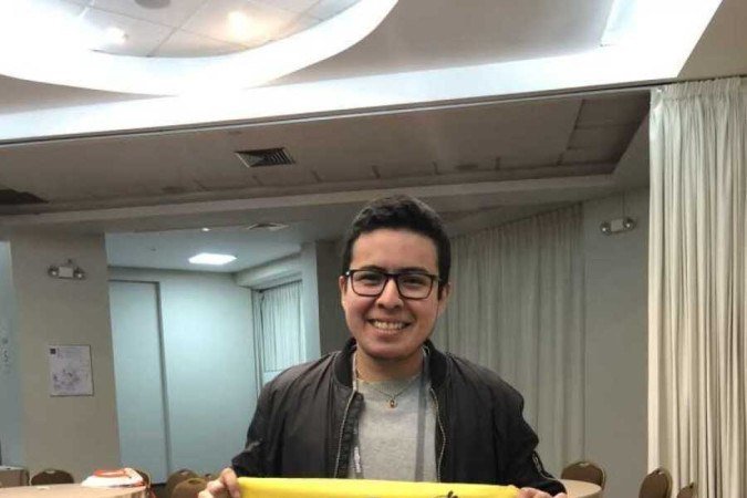 Joaquín Alexander López Murga, 32 anos, homem trans, médico, morador de Lima