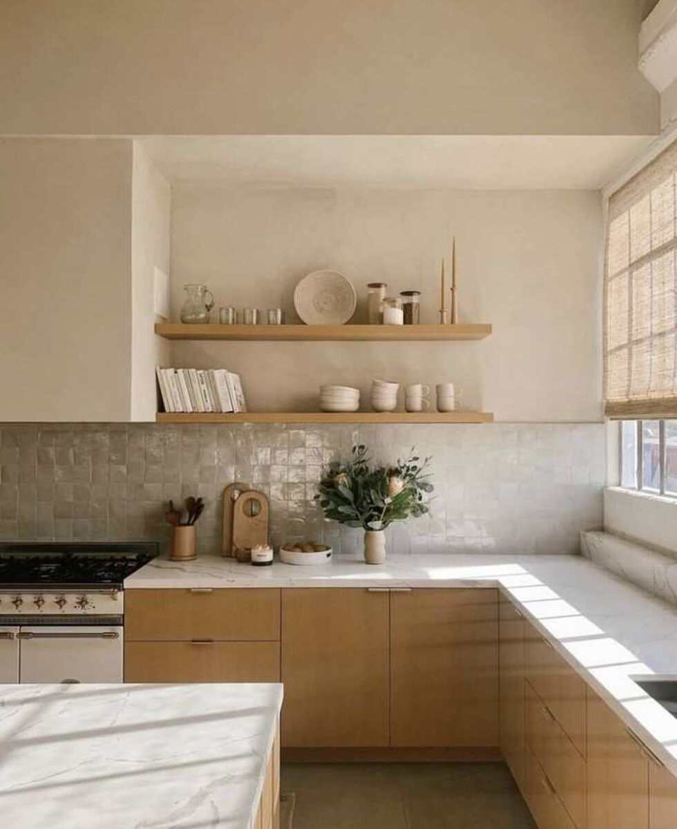 Quanto menos decorações e mobílias, mais natural e sutil ficará o espaço.