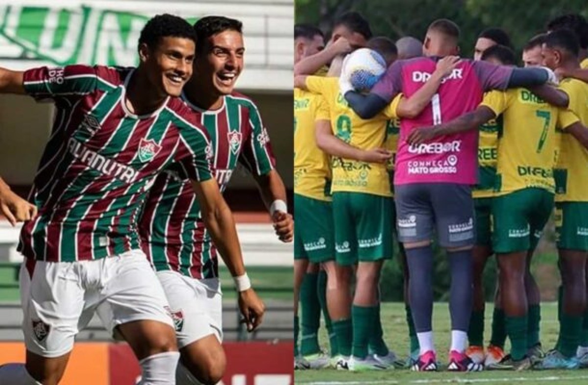 Fluminense x Cuiabá (Sub-20): onde assistir, escalações e arbitragem