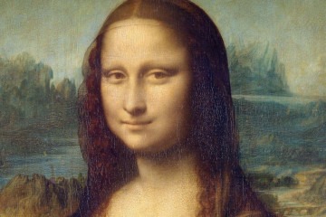 A Mona Lisa atrai multidões ao Louvre, em Paris  -  (crédito: Getty Images)