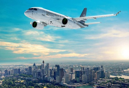 A rede de hotéis de luxo Five Hotels & Resorts, de Dubai, nos Emirados Árabes Unidos, adquiriu da Airbus o jato A220-100 ACJ em configuração VIP   - 