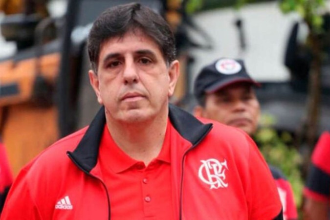 Maurício Gomes Mattos anuncia candidatura à presidência do Flamengo -  (crédito: Foto: Gilvan de Souza/Flamengo)