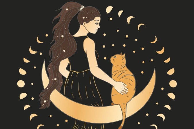 Astrologia também ajuda os tutores a entenderem a personalidade dos gatos (Imagem: Trigubova Irina | Shutterstock) -  (crédito: EdiCase - Astrologia - Diversão e arte)