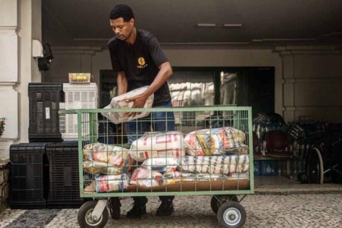 Fluminense entrega doações para vítimas da enchente no Rio Grande do Sul -  (crédito: - Foto: Marina Garcia/Fluminense)