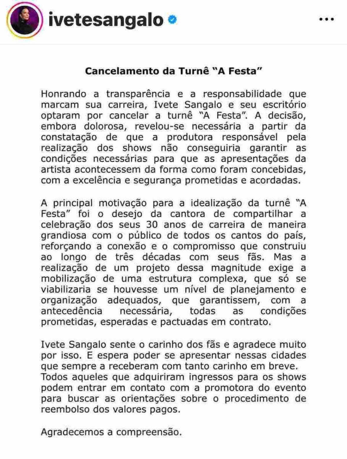 Comunicado