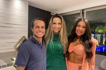 Carolina Diniz com Andressa Ferreira e Thammy Miranda  -  (crédito: Divulgação)
