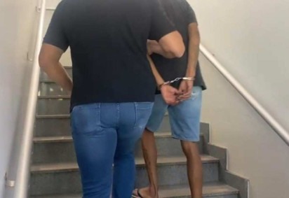 Homem foi preso pela PCDF -  (crédito: PCDF/Divulgação)
