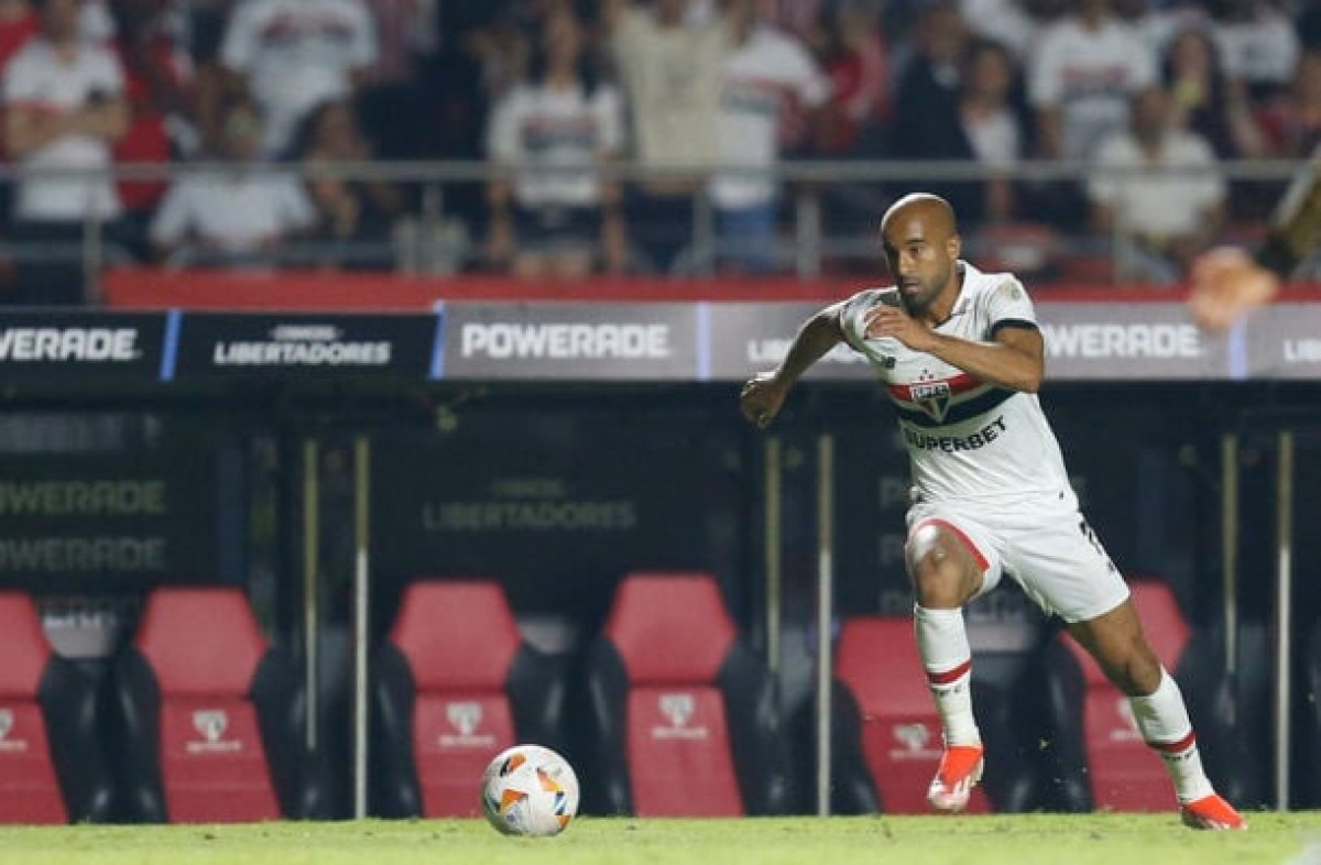 Lucas Moura volta a jogar no São Paulo, mas reconhece noite ruim: ‘Deixamos a desejar’