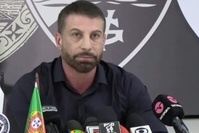 Pedrinho se pronunciou em São Januário para falar sobre a SAF do Vasco - (crédito: Foto: Reprodução / YouTube BTB Sports) Pedrinho se pronunciou em São Januário para falar sobre a SAF do Vasco - (crédito: Foto: Reprodução / YouTube BTB Sports)