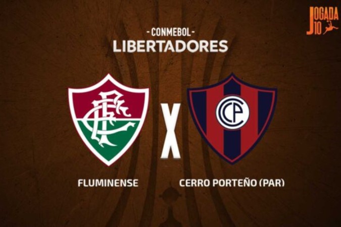 Fluminense x Cerro Porteño -  (crédito: Foto: Arte Jogada10)