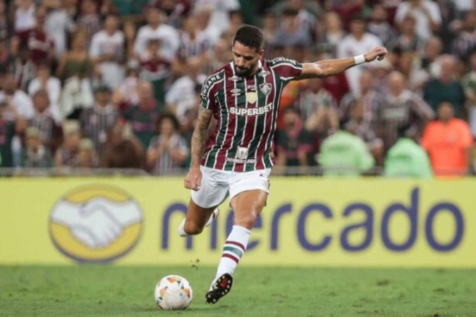  Rio de Janeiro, Brasil - 16/05/2024 - Maracan.. - .Fluminense enfrenta o Cerro Porte..o esta noite no Maracan.. pela 5.. rodada da fase de grupos da Conmebol Libertadores 2024..FOTO DE LUCAS MER..ON / FLUMINENSE FC..IMPORTANTE: Imagem destinada a uso institucional e divulga....o, seu uso comercial est.. vetado incondicionalmente por seu autor e o Fluminense Football Club...IMPORTANT: Image intended for institutional use and distribution. Commercial use is prohibited unconditionally by its author and Fluminense Football Club...IMPORTANTE: Im..gen para uso solamente institucional y distribuici..n. El uso comercial es prohibido por su autor y por el Fluminense Football Club.
     -  (crédito:  Lucas Mercon)