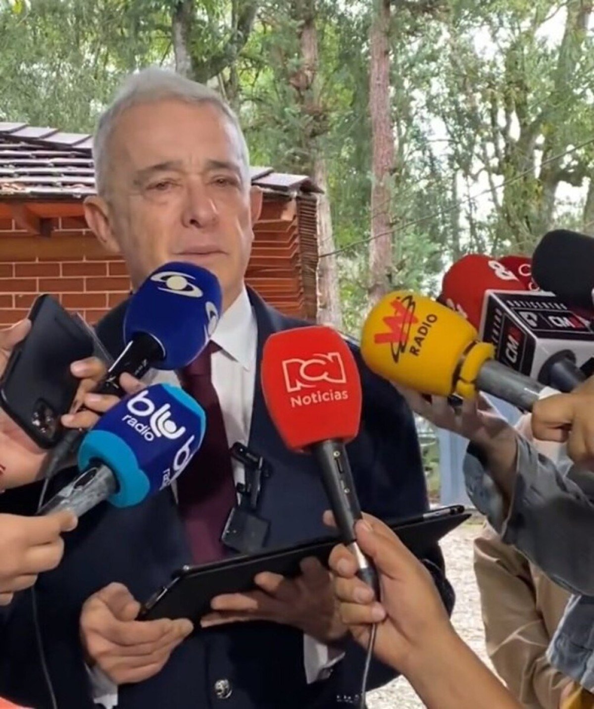 Álvaro Uribe, ex-presidente da Colômbia