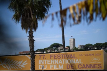 As medidas de segurança em Cannes são reforçadas durante o festival -  (crédito:  LOIC VENANCE / AFP)
