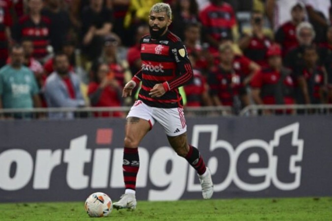 Gabigol com camisa do Corinthians gera repercussão no Flamengo  -  (crédito: - Foto: Reprodução/Internet)