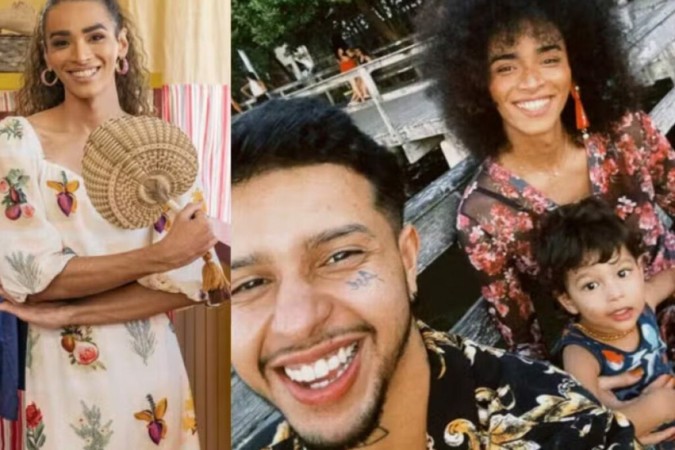 Atriz trans de ‘No Rancho Fundo’ fala do filho que teve com o marido: ‘Existe um tabu’ -  (crédito: Observatorio dos Famosos)