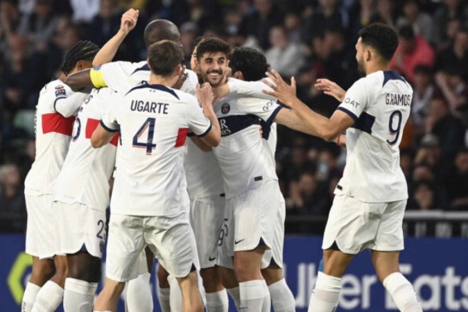 Paris Saint-Germain vence na última rodada do Francês -  (crédito: Foto: JEAN-CHRISTOPHE VERHAEGEN/AFP via Getty Images)