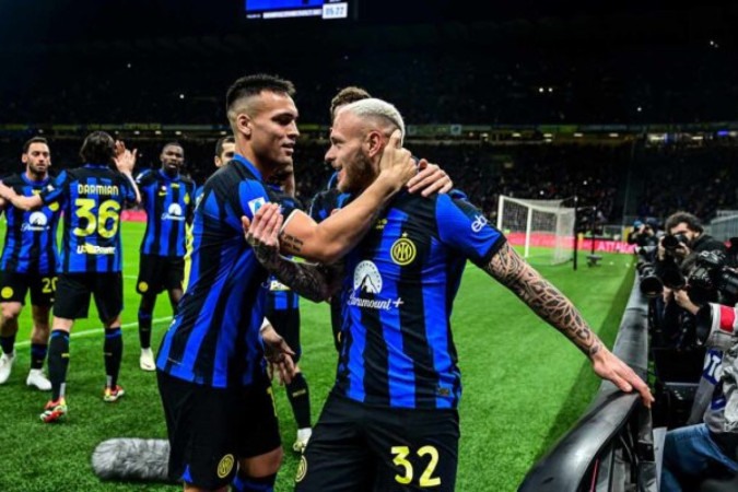 Inter de Milão conquistou o 20º título do Campeonato Italiano -  (crédito: Foto: Piero Cruciatti/AFP via Getty Images)