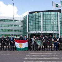 Policiais ficarão até 30 de maio no RS -  (crédito: PCDF/Divulgação)