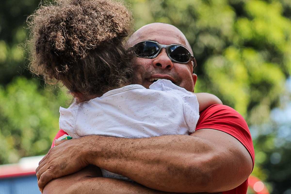 Recepção aos bombeiros militares que regressaram da 