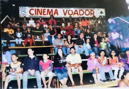 Cinema Voador levou cultura e entretenimento às ruas do DF nos anos 1990 -  (crédito: Divulgação/Bra.zil Arte cultura)