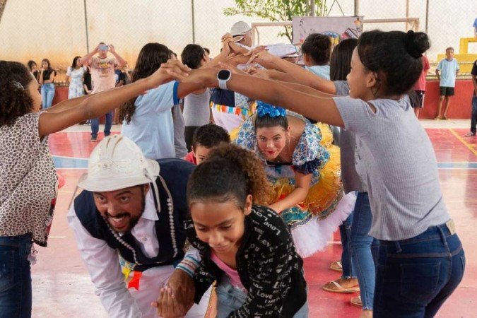 O projeto irá ar por mais de 60 escolas. - (crédito: Marcello Cândido / Divulgação ) O projeto irá ar por mais de 60 escolas. - (crédito: Marcello Cândido / Divulgação )