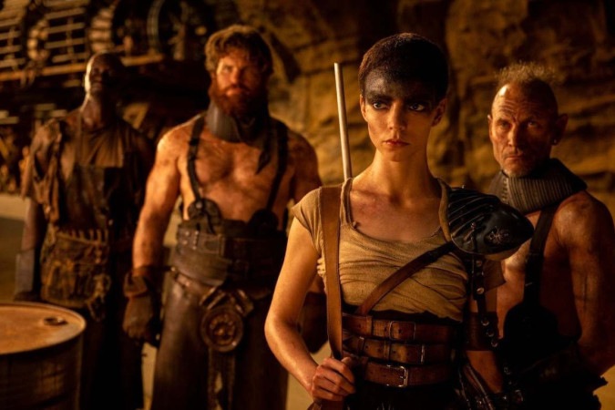 Cena do filme Furiosa: uma saga Mad Max, com Anya Taylor-Joy
 -  (crédito:  Warner Bros./Divulgação)