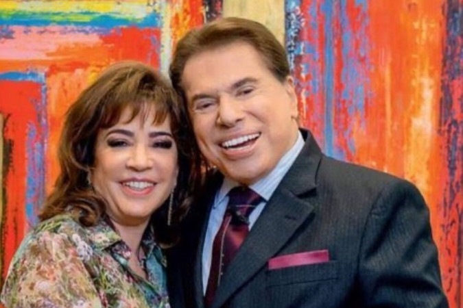 Íris Abravanel e Silvio Santos -  (crédito: Reprodução/Instagram @irisabravanelsbt)