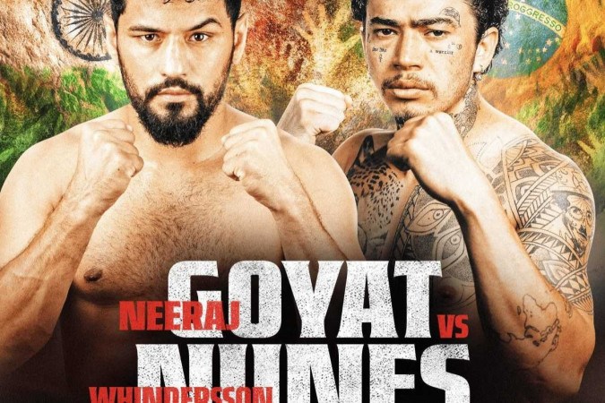 Cartaz luta Nunes vs.Goyat -  (crédito: Divulgação/ Netflix)