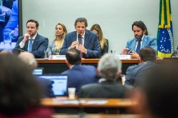 Em audiência na da Comissão de Finanças e Tributação, o ministro Haddad mostrou-se preocupado com a isonomia entre os mercados interno e externo -  (crédito: Ascom/MF)