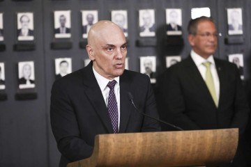 Segundo Moraes, o 'novo populismo' foi o que levou aos atentados contra os Três Poderes -  (crédito: Foto:Luiz Roberto/Secom/TSE)