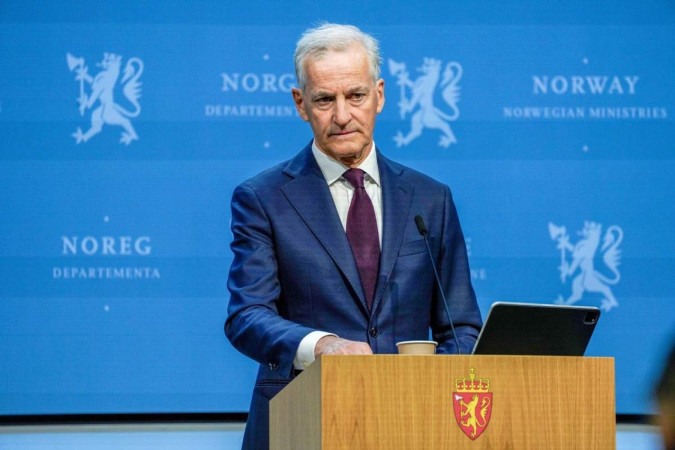 Loja do primeiro-ministro norueguês Jonas Gahr: 