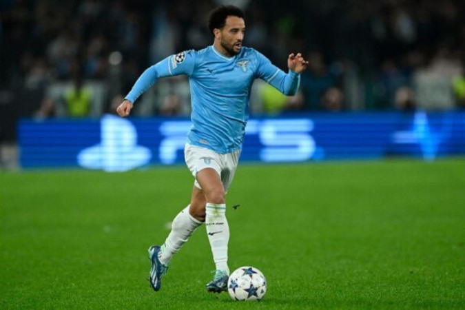 Felipe Anderson já prepara chegada ao Palmeiras -  (crédito: Foto: Tiziana Fabi/AFP via Getty Images)